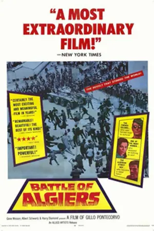 Poster for The Battle of Algiers