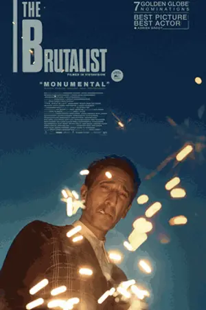 Poster for The Brutalist