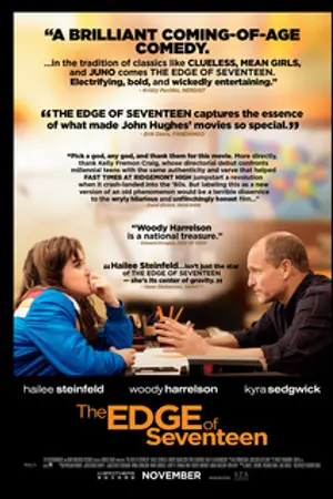 Poster for The Edge of Seventeen