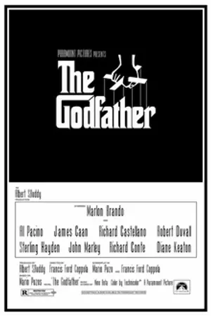 The Godfather 1972 movie poster