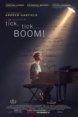 Poster for tick, tick... BOOM!