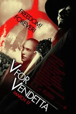 Poster for V for Vendetta